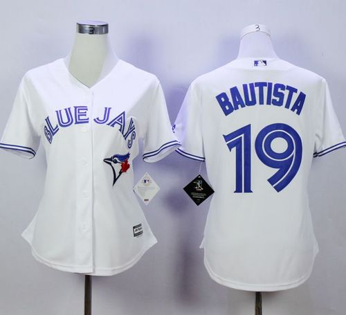Jose Bautista Toronto Blue Jays white Fashion jersey