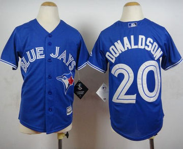 Josh Donaldson Toronto Blue Jays blue jersey