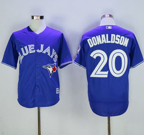 Josh Donaldson Toronto Blue Jays blue jersey