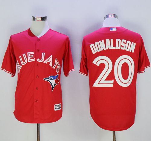 Josh Donaldson Toronto Blue Jays red jersey