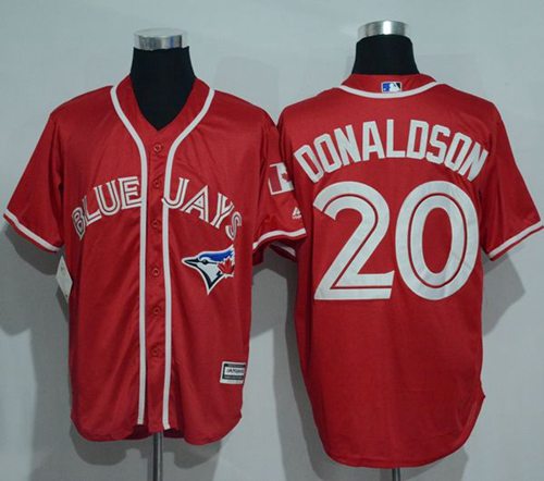 Josh Donaldson Toronto Blue Jays red jersey