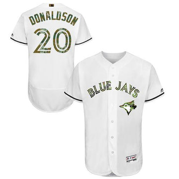 Josh Donaldson Toronto Blue Jays white Authentic jersey
