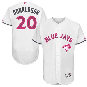 Josh Donaldson Toronto Blue Jays white Authentic jersey