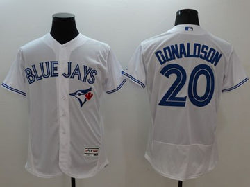 Josh Donaldson Toronto Blue Jays white Authentic jersey