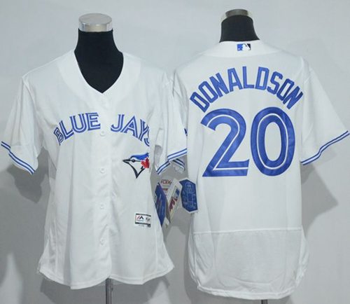 Josh Donaldson Toronto Blue Jays white Authentic jersey