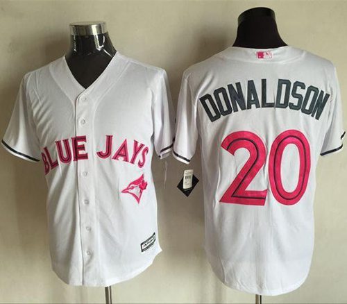 Josh Donaldson Toronto Blue Jays white jersey