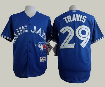 Devon Travis Toronto Blue Jays blue Alternate jersey
