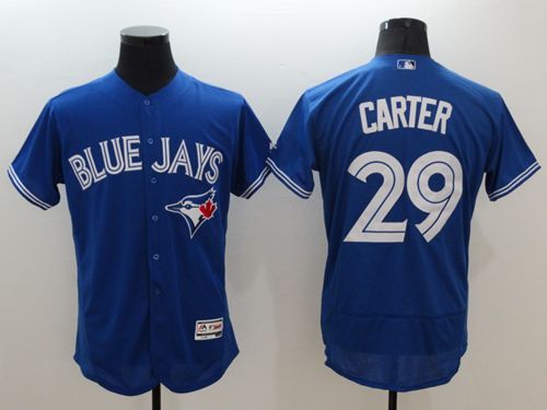 Joe Carter Toronto Blue Jays blue Authentic jersey