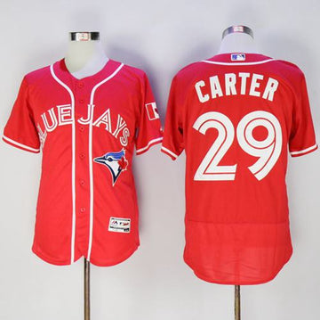 Joe Carter Toronto Blue Jays red Authentic jersey