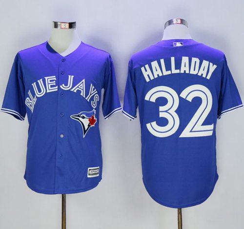 Roy Halladay Toronto Blue Jays blue jersey