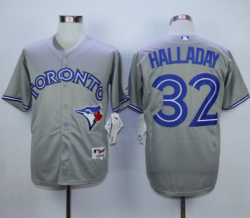 Roy Halladay Toronto Blue Jays grey jersey