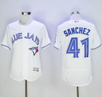 Aaron Sanchez Toronto Blue Jays white Authentic jersey