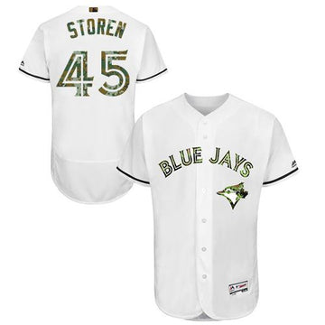 Drew Storen Toronto Blue Jays white Authentic jersey