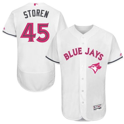 Drew Storen Toronto Blue Jays white Authentic jersey