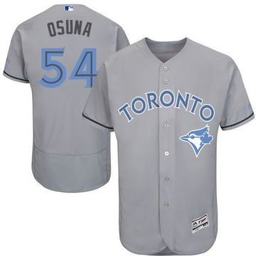 Roberto Osuna Toronto Blue Jays grey Authentic jersey