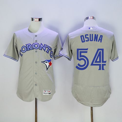 Roberto Osuna Toronto Blue Jays grey Authentic jersey