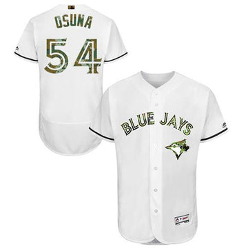 Roberto Osuna Toronto Blue Jays white Authentic jersey