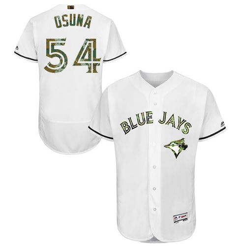 Roberto Osuna Toronto Blue Jays white Authentic jersey