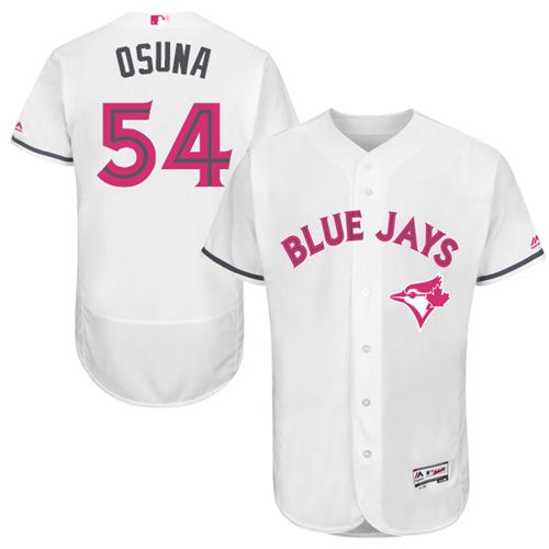 Roberto Osuna Toronto Blue Jays white Authentic jersey
