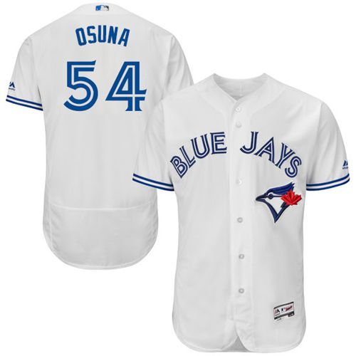 Roberto Osuna Toronto Blue Jays white Authentic jersey