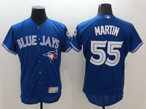 Russell Martin Toronto Blue Jays blue Authentic jersey