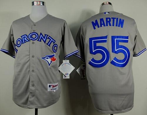 Russell Martin Toronto Blue Jays grey jersey