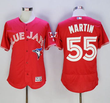 Russell Martin Toronto Blue Jays red Authentic jersey