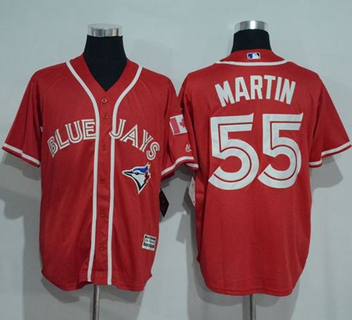 Russell Martin Toronto Blue Jays red jersey