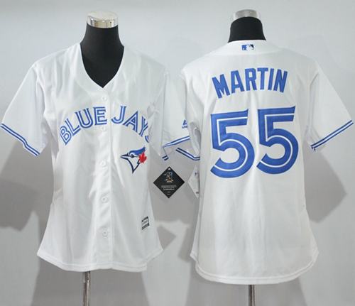Russell Martin Toronto Blue Jays white Home jersey