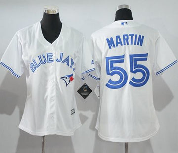 Russell Martin Toronto Blue Jays white Home jersey