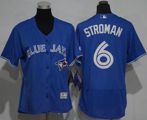 Marcus Stroman Toronto Blue Jays blue Authentic jersey