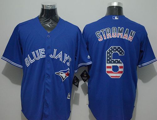 Marcus Stroman Toronto Blue Jays blue Fashion jersey