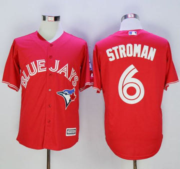 Marcus Stroman Toronto Blue Jays red jersey