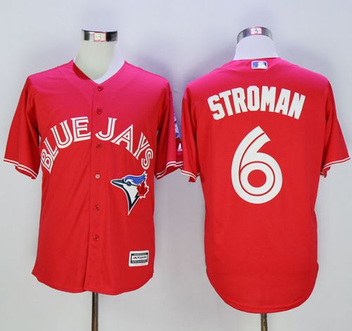 Marcus Stroman Toronto Blue Jays red jersey