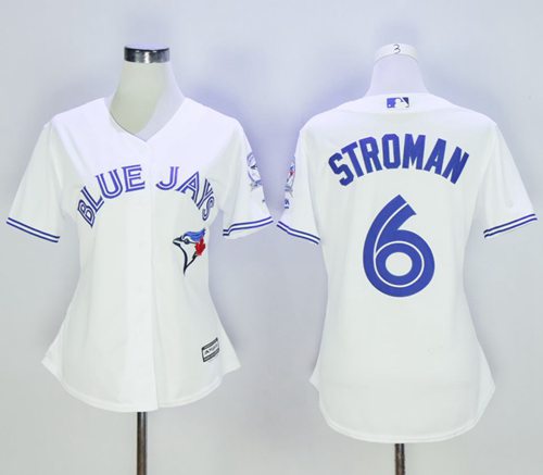Marcus Stroman Toronto Blue Jays white Home jersey