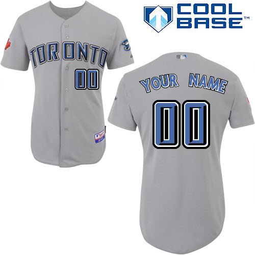 Toronto Blue Jays grey Authentic jersey