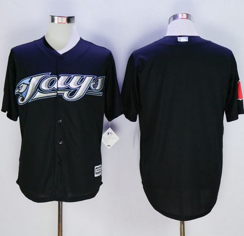 Custom Toronto Blue Jays black jersey