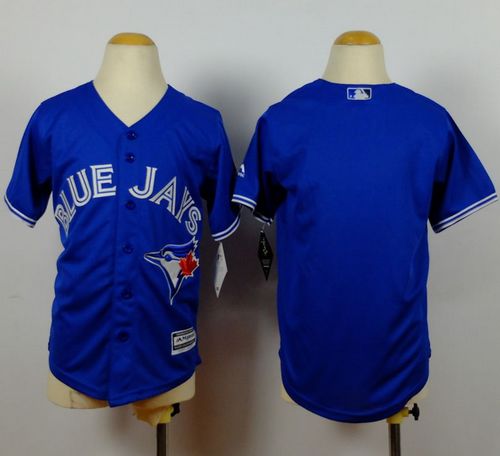 Custom Toronto Blue Jays blue jersey