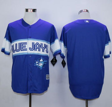 Custom Toronto Blue Jays blue jersey