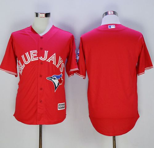 Custom Toronto Blue Jays red jersey