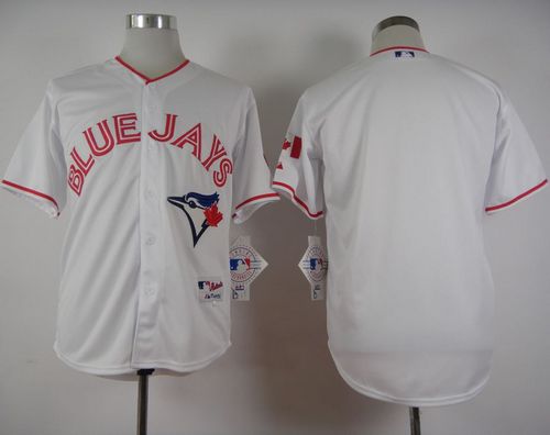 Custom Toronto Blue Jays white jersey