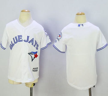 Custom Toronto Blue Jays white jersey
