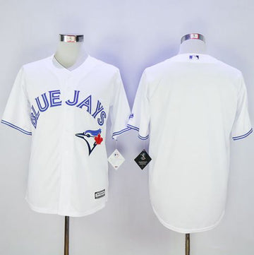 Custom Toronto Blue Jays white jersey