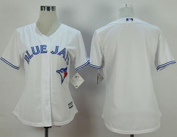 Custom Toronto Blue Jays white Fashion jersey