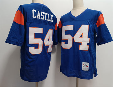 Thad Castle Blue Mountain State blue jersey