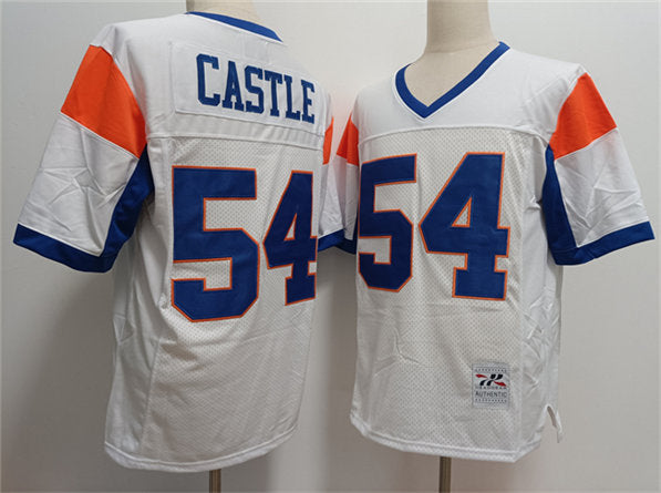 Thad Castle Blue Mountain State blue jersey