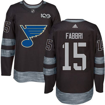 Robby Fabbri St. Louis Blues black jersey