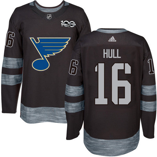 Brett Hull St. Louis Blues black jersey