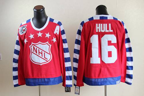 Brett Hull St. Louis Blues red Throwback jersey