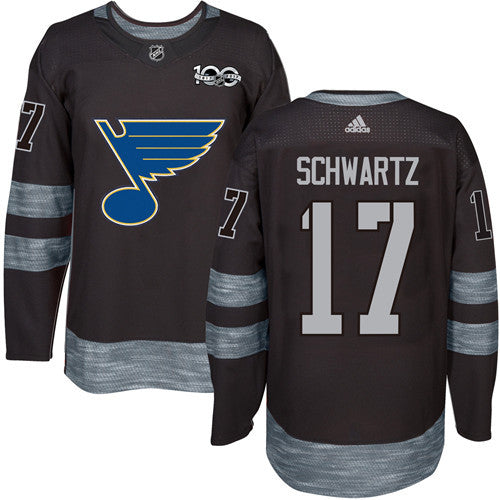 Jaden Schwartz St. Louis Blues black jersey